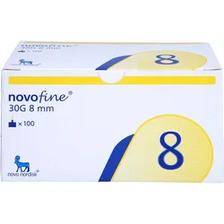 Novofine 8 0.30x8Mm 100 ST