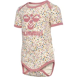 hummel hmlKAREN AOP kurzarm Baby-Body 8014 - turtledove 74