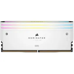 Corsair Dominator Titanium (2 x 24GB, 7200 MHz, DDR5-RAM, DIMM), RAM, Weiss