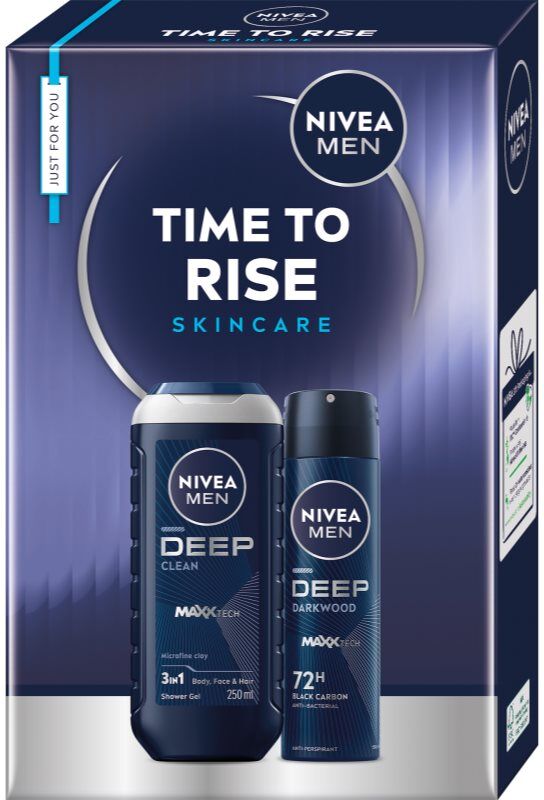 NIVEA MEN Time to Rise coffret cadeau corps