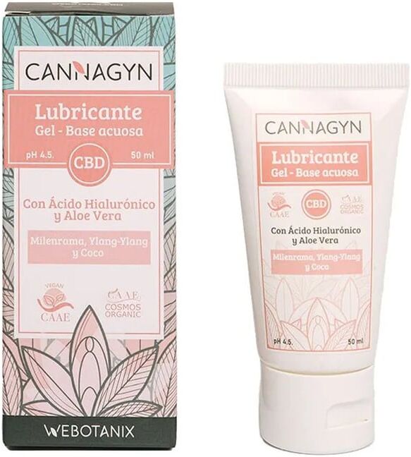 WeBotanix Cannagyn Gel Lubrificante Bio 50 ml
