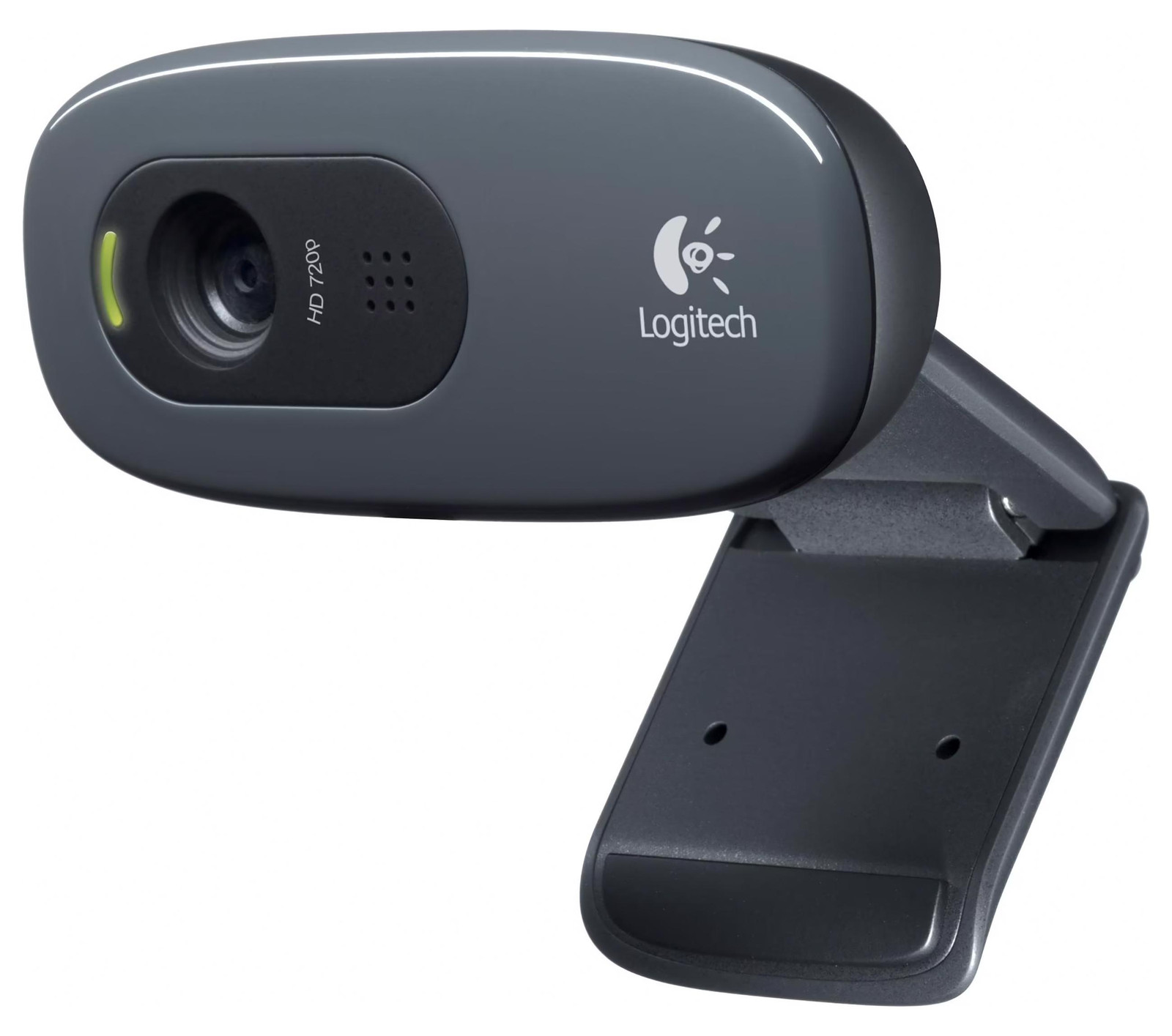 Logitech C270 HD Webcam met USB-A aansluiting, zwart/grijs