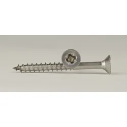 Spanplattenschrauben Senkkopf Kreuzschlitz - Edelstahl A4 - 6,0X140/70 - Teilgewinde