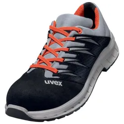 uvex 2 trend Sicherheitsschuh S2 Halbschuh schwarz/rot 39 - 6909839 - schwarz/rot