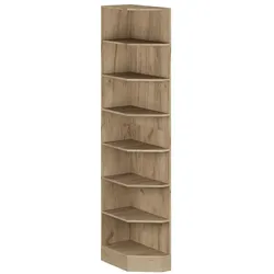 Vicco, Regal, Küchenregal R-Line, Goldkraft Eiche/Goldkraft Eiche, 30 cm mit 7 Fächern