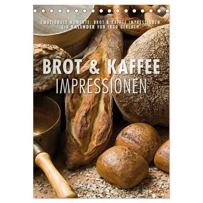 Emotionale Momente: Brot und Kaffee Impressionen (Tischkalender 2027 DIN A5 hoch), CALVENDO Monatskalender