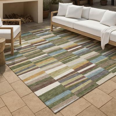 Addison Rugs Machine Washable Indoor/ Outdoor Modern Antonito Chantille Rug