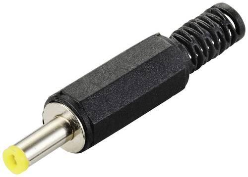 TRU COMPONENTS Niedervolt-Steckverbinder Stecker, gerade 4.0mm 1.7mm