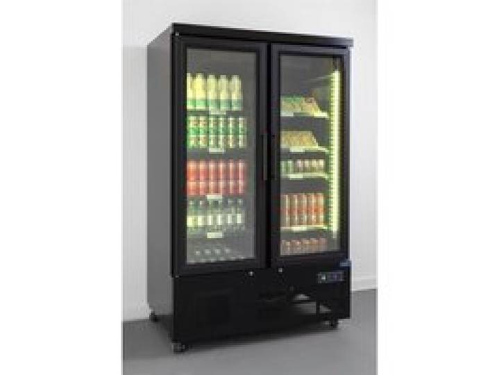Armoire Réfrigérée Vitrée Positive 2 Portes Série G 744L - Polar