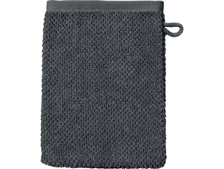 Waschhandschuh ROSS SELECTION , grau (anthrazit), B:16cm L:21cm, Frottier, Handtücher, Waschhandschuh, 100 % Bio-Baumwolle
