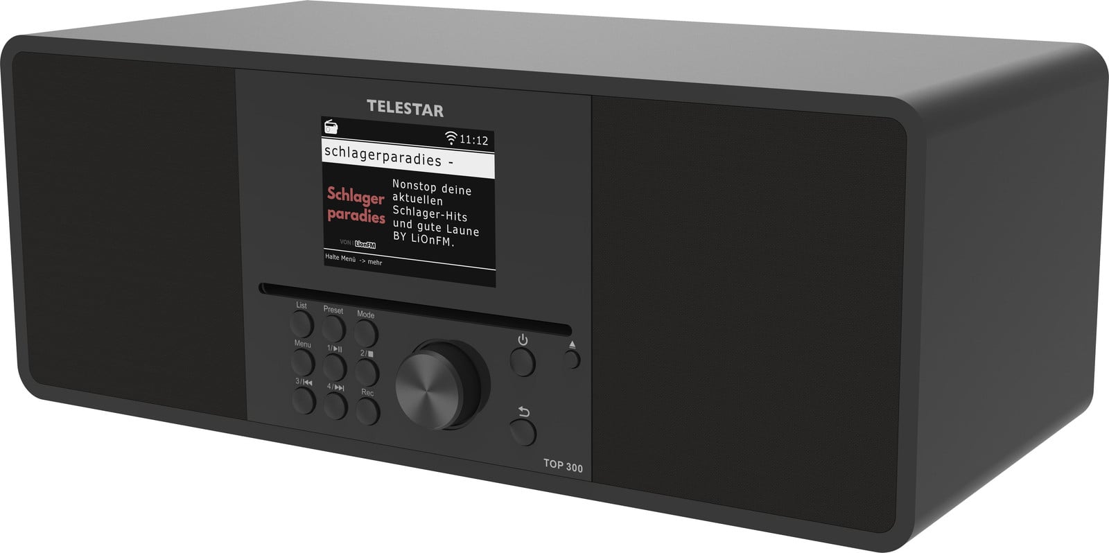 Telestar TOP 300 Multifunctionele Stationaire Radio - Zwart