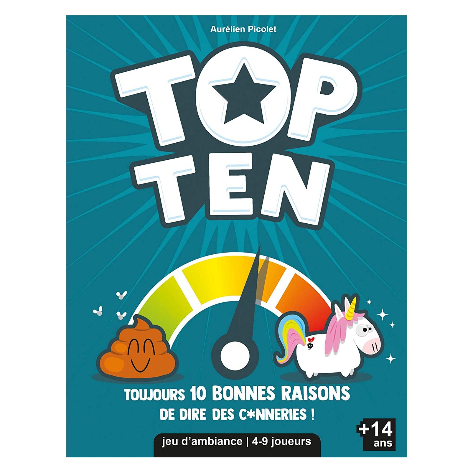 Cocktail games Top Ten (Französisch, 4 - 9 Spieler) (A2101209)