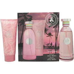 Caribbean Joe, Beauty Geschenkset, Tropical Haven Gift Set 100ml EDP + 100ml Body Lotion (Parfum Set)