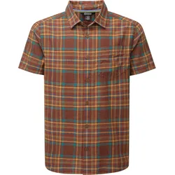 Sherpa Herren Rudra Kurzarmhemd - L - CAPPUCCINO