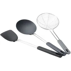 Joseph Joseph Wok-Set Nest Fusion 3tlg., Kochbesteck, Schwarz