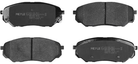 MEYLE 025 223 8017 Brake pad set