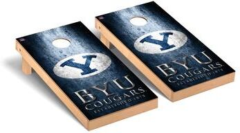 Skip's Garage Brigham Young Cougars 2x4 Pro Cornhole Boards - V4