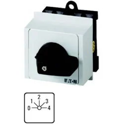 Eaton Nockenschalter T0-2-8242/IVS, Schalter + Taster, Schwarz