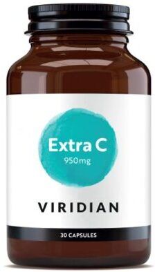 Viridian Extra Vitamin C 950 mg 30 Vcaps