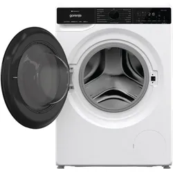 Gorenje WPNA84A2TS, Waschmaschine, Schwarz, Weiss