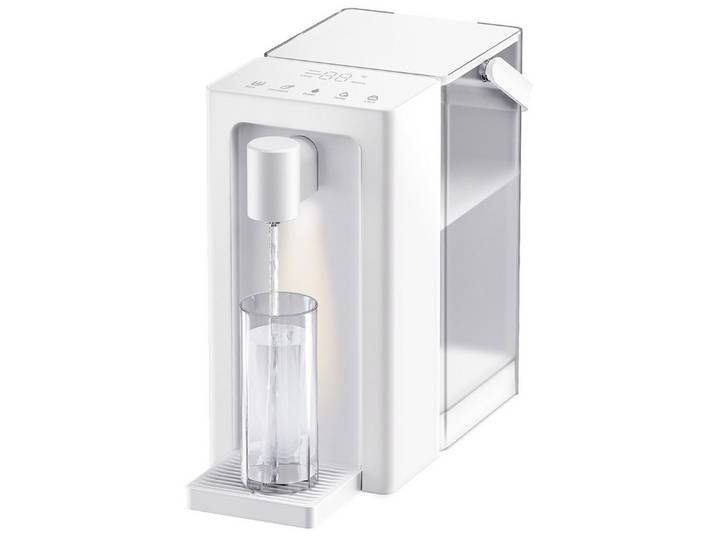 Fyrove Wasserkocher Heißwasserspender, 3 L Temperaturstufen (25-100°C), 200000 W, Wassertank abnehmbar, Touch-Bedienung,Memory-Funktion