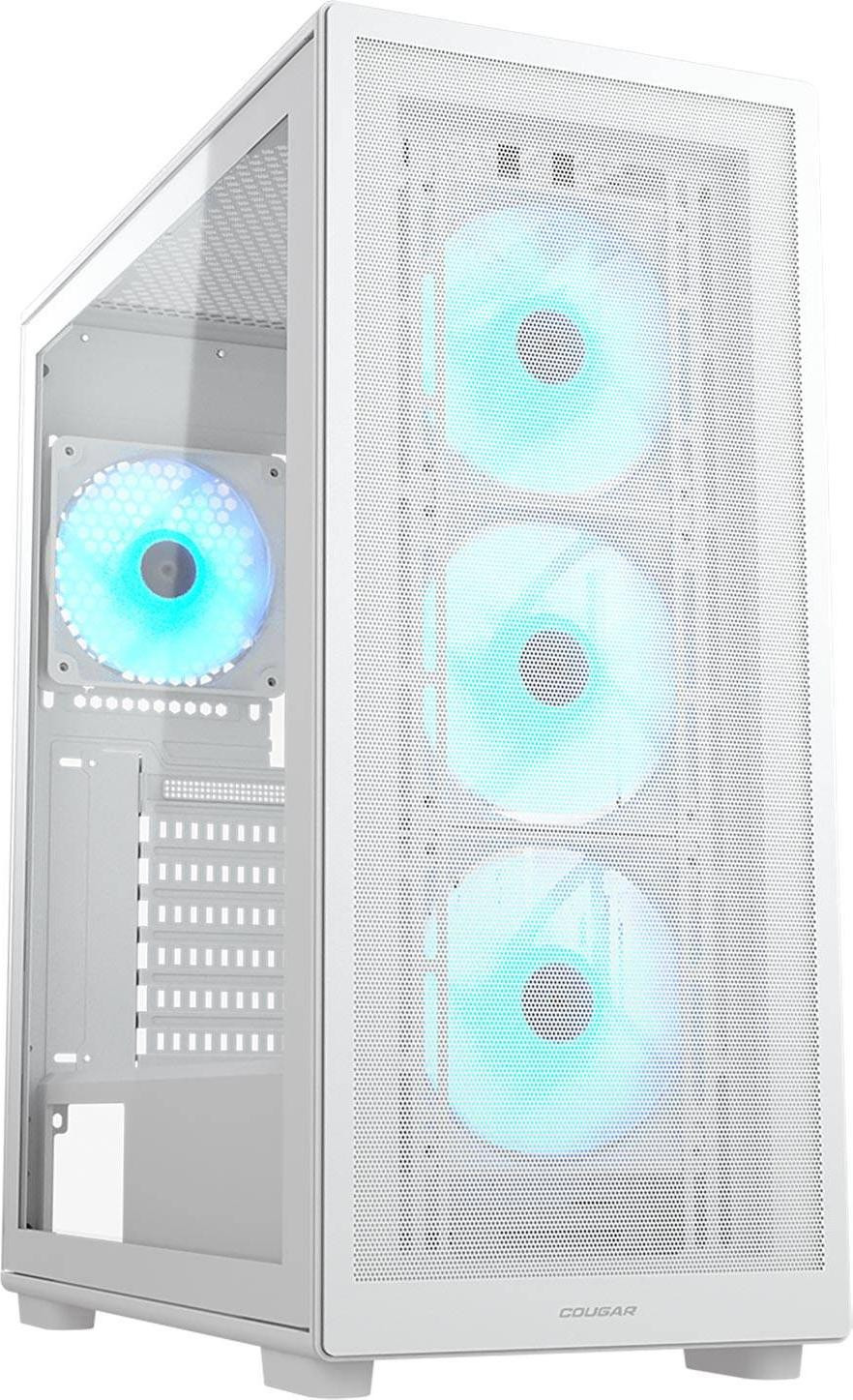 COUGAR Gaming MX220 RGB Midi-tower PC-behuizing, Wit, ATX, Micro ATX, Mini-ITX
