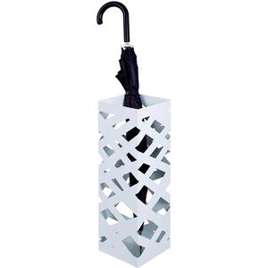 Haku-Möbel Schirmständer 26329, weiß, Höhe 48 cm, Metall