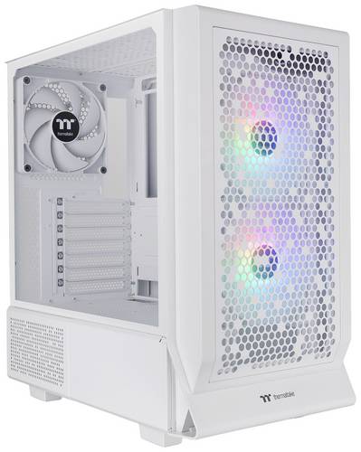 Thermaltake Ceres 330 TG Midi-Tower Gaming-Gehäuse Weiß Seitenfenster