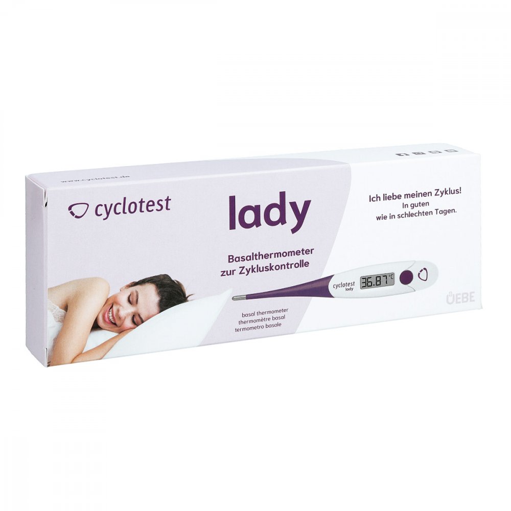 Uebe Medical GmbH Cyclotest lady Basalthermometer 01753150
