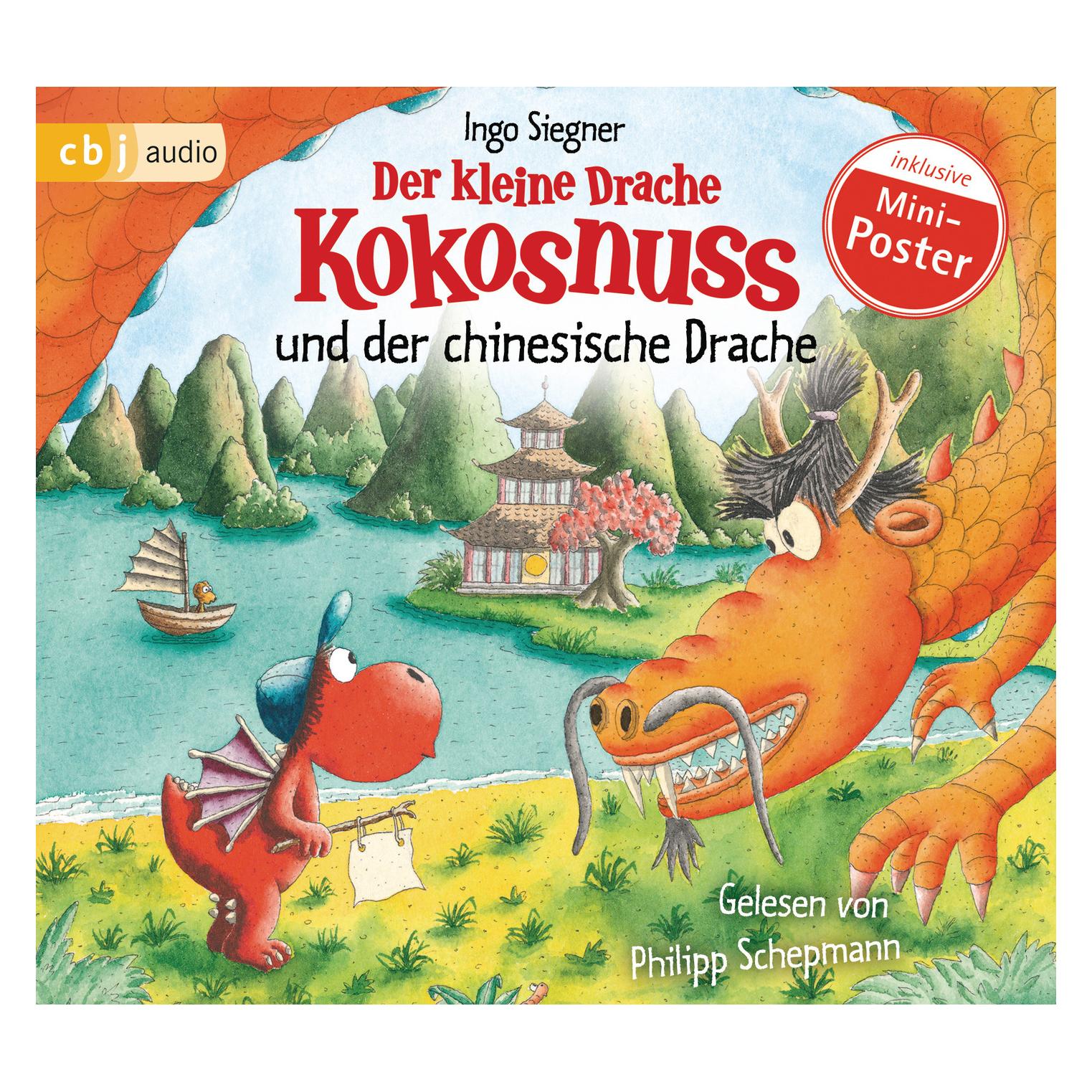 CBJ Der kleine Drache Kokosnuss und der chinesische Drache (Ingo Siegner, Philipp Schepmann, Deutsch) (8371-5053-7)