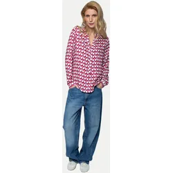 Damenbluse Easy Rot 40