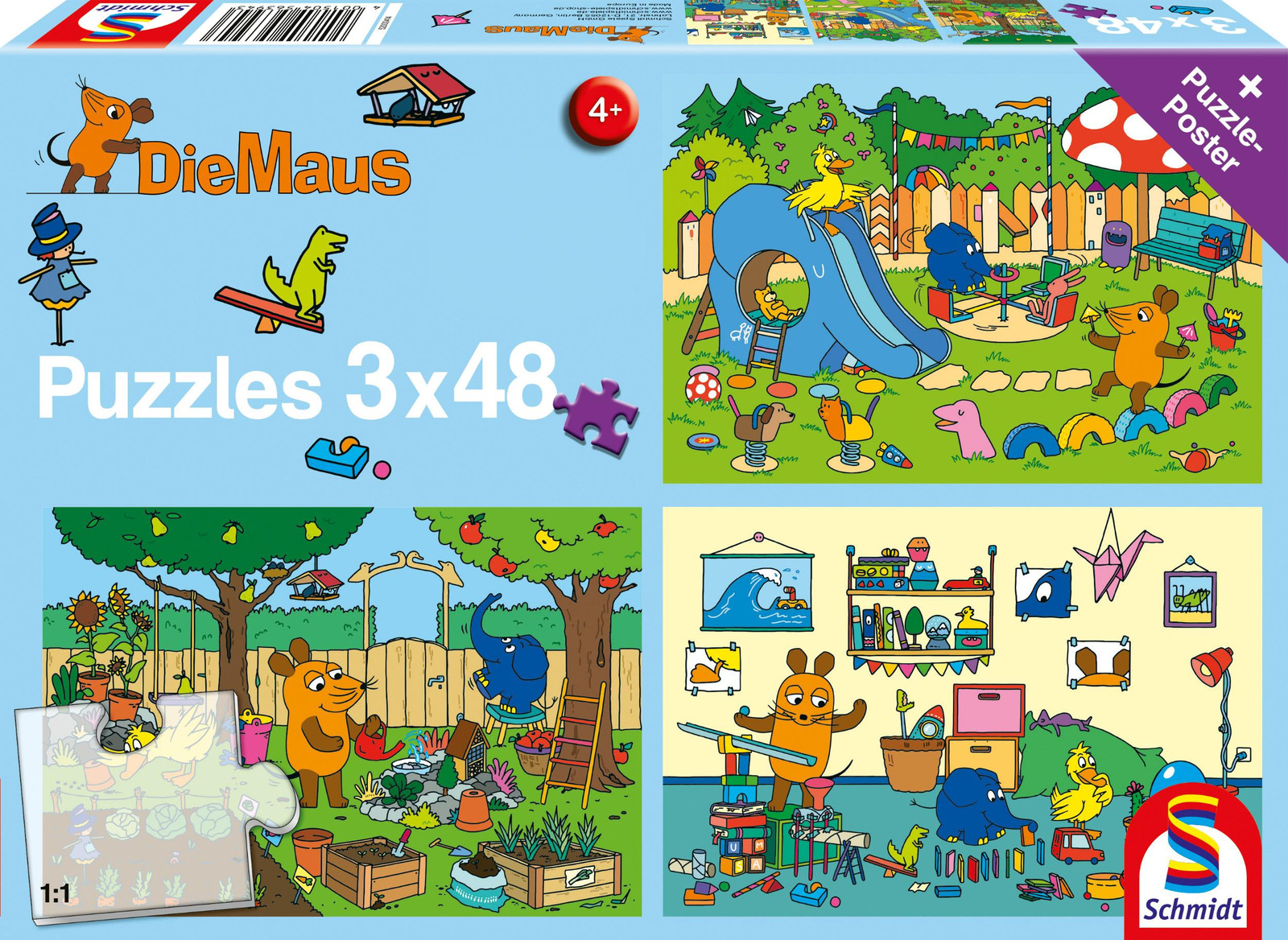 Een dag met Maus puzzel van Sonstige Verlage