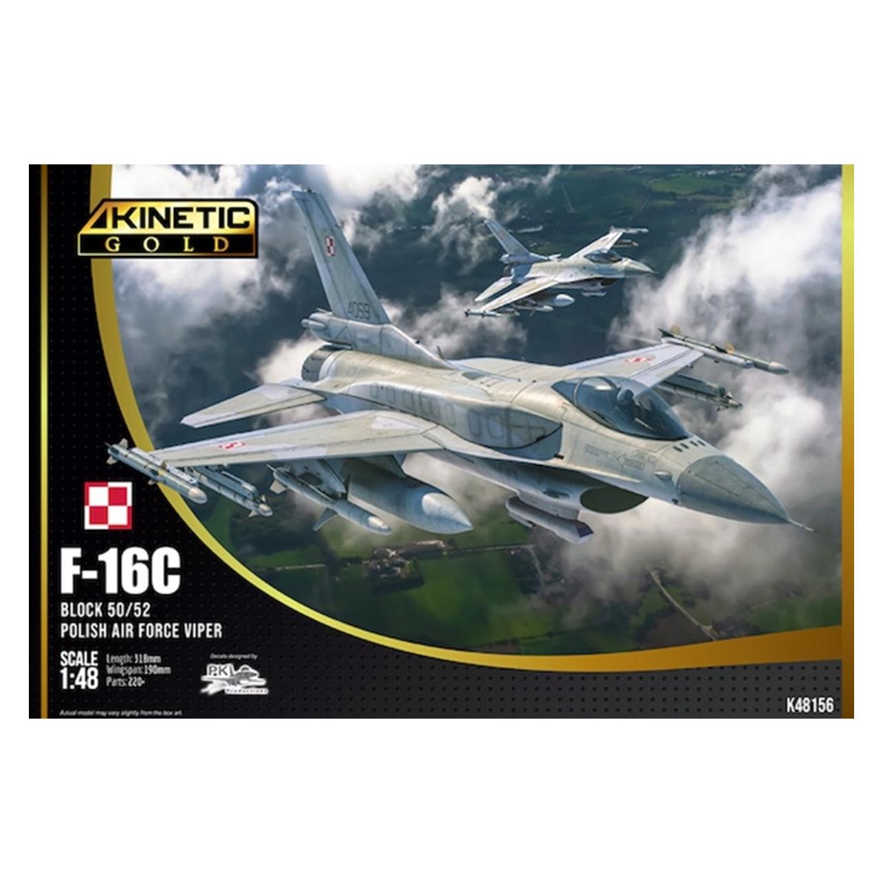 Kinetic F-16C Fighting Falcon Block 52 Viper (KIN48156)