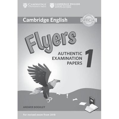 Cambridge English Flyers 1 for Revised Exam from 2018 Answer Booklet, Taschenbuch von Cambridge ESOL, Cambridge University Press, 978-1-316-63595-7