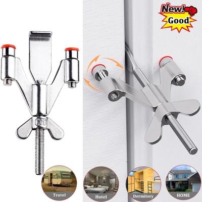 SecureStay Stainless Steel Portable Door Lock Extra Privacy & Travel Security SecureStay Stainless Steel Portable Door Lock Extra Privacy & Travel Security