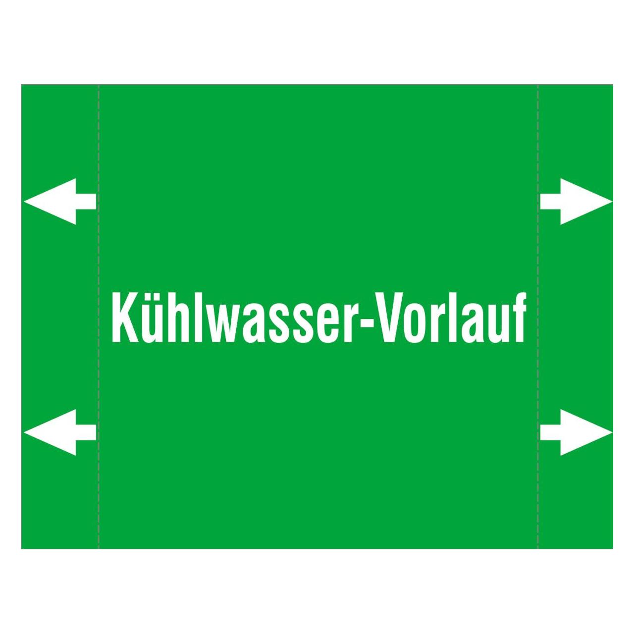 Brady ISO 20560 Rohrmarkierer - Wasser (318140)