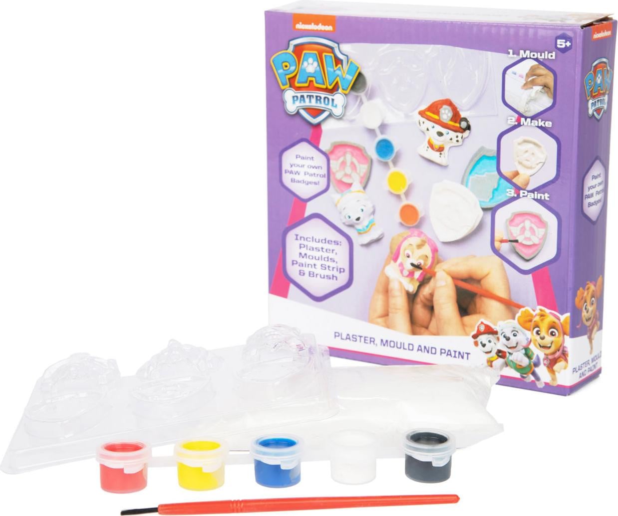 Sambro Gips gieten en schilderen PAW Patrol
