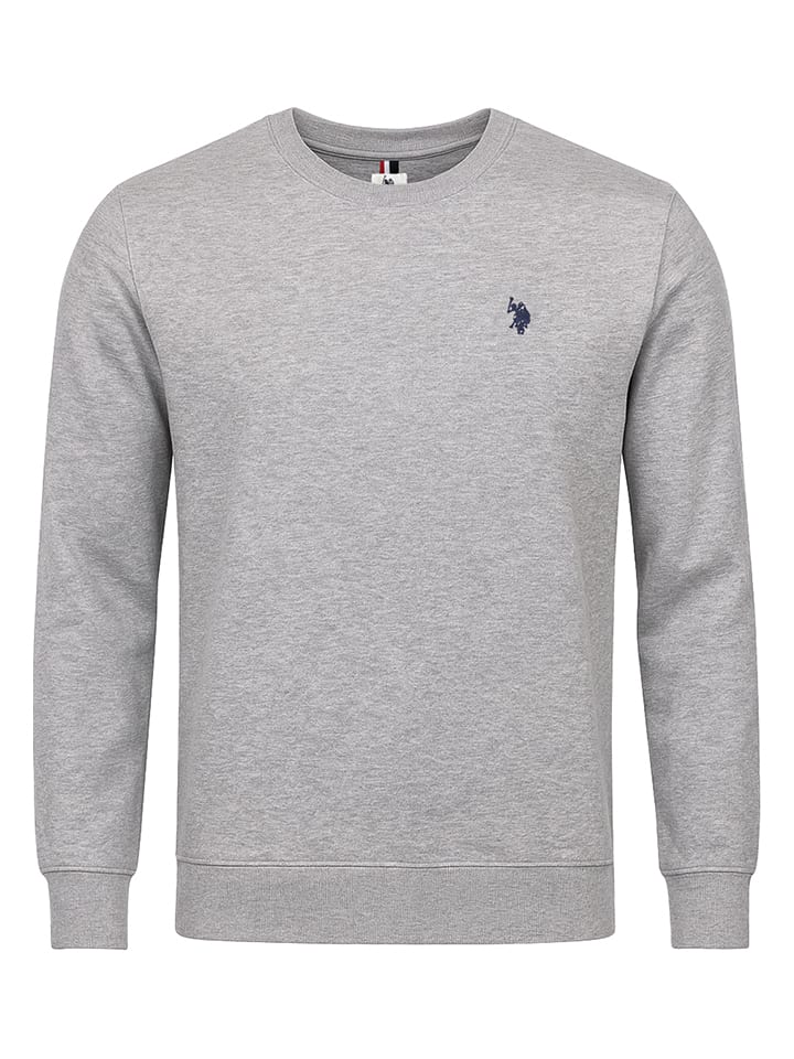 U.S. Polo Assn. Sweatshirt in Grau - L