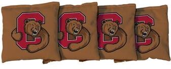Skip's Garage Cornell Big Red Brown Cornhole Bags
