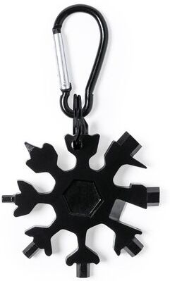 Outils Pratiques Multi Fonctionnels Personnalisés Torkul - 17 Fonctions acier inoxydable noir