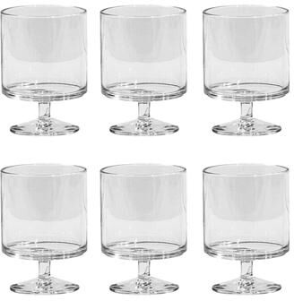 Abode Homewares Acrylic Stacking Wine Glass - 9.4 oz - Set of 6
