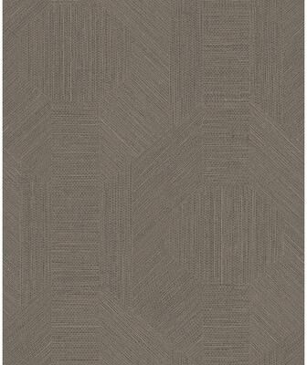 A-Street Prints Ladon Pewter Metallic Texture Wallpaper