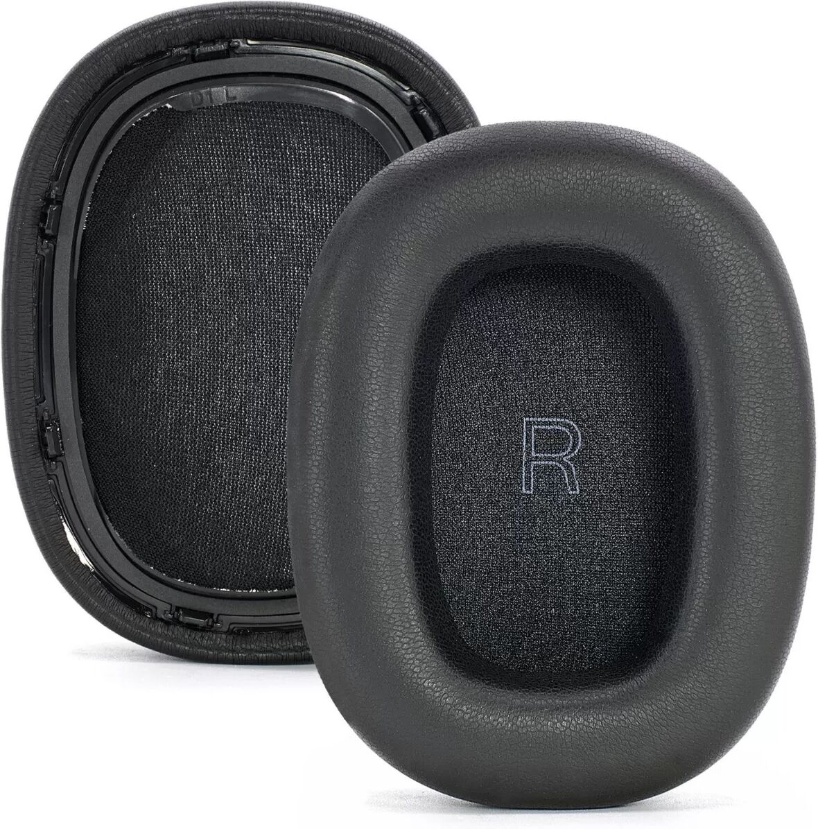 INF 2 Stück Ersatz-Ohrpolster Kompatibel mit Bowers & Wilkins PX7 S3 Kopfhörern Schwarz