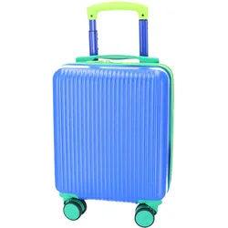 TheTrueC Kinder Koffer Underseat Dino blau