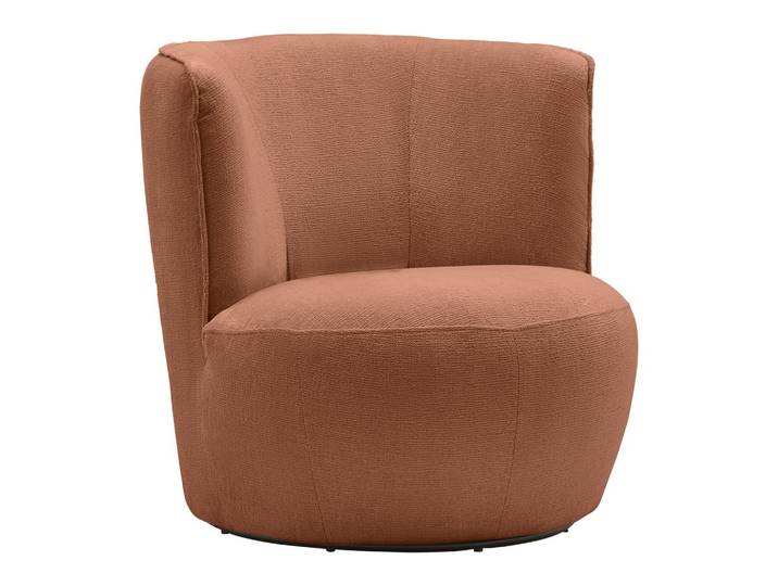 Sessel Chenille Kupferfarben
