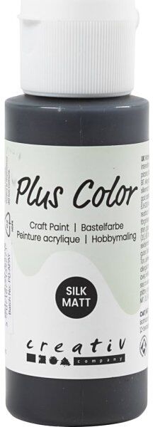 Plus Color Hobbymaling   60 Ml   Black