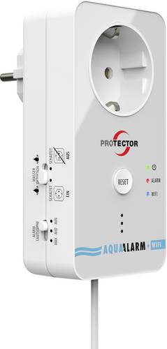 Protector 15021 WA-11 Wassermelder mit WIFI-Alarmweiterleitung mit externem Sensor netzbetrieben