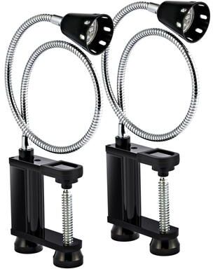 Sorbus LED Concepts 360 Degree Flexible Gooseneck BBQ Grill LED Lights with Magnetic Base - Weather Resistant
