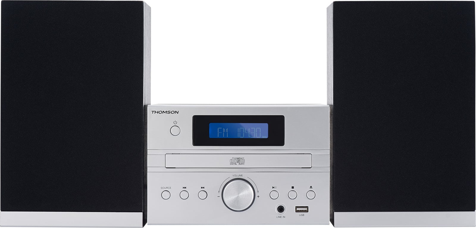 Thomson Micro-combi-installatie MIC122DABBT met DAB+ en Bluetooth, 50 watt