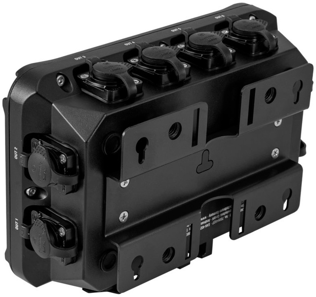 EuroLite DMX IP Split 8 3-pin nero